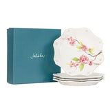 Juliska - Berry & Thread Floral Sketch Dessert/Salad Plate Assorted Set/4 - Multi