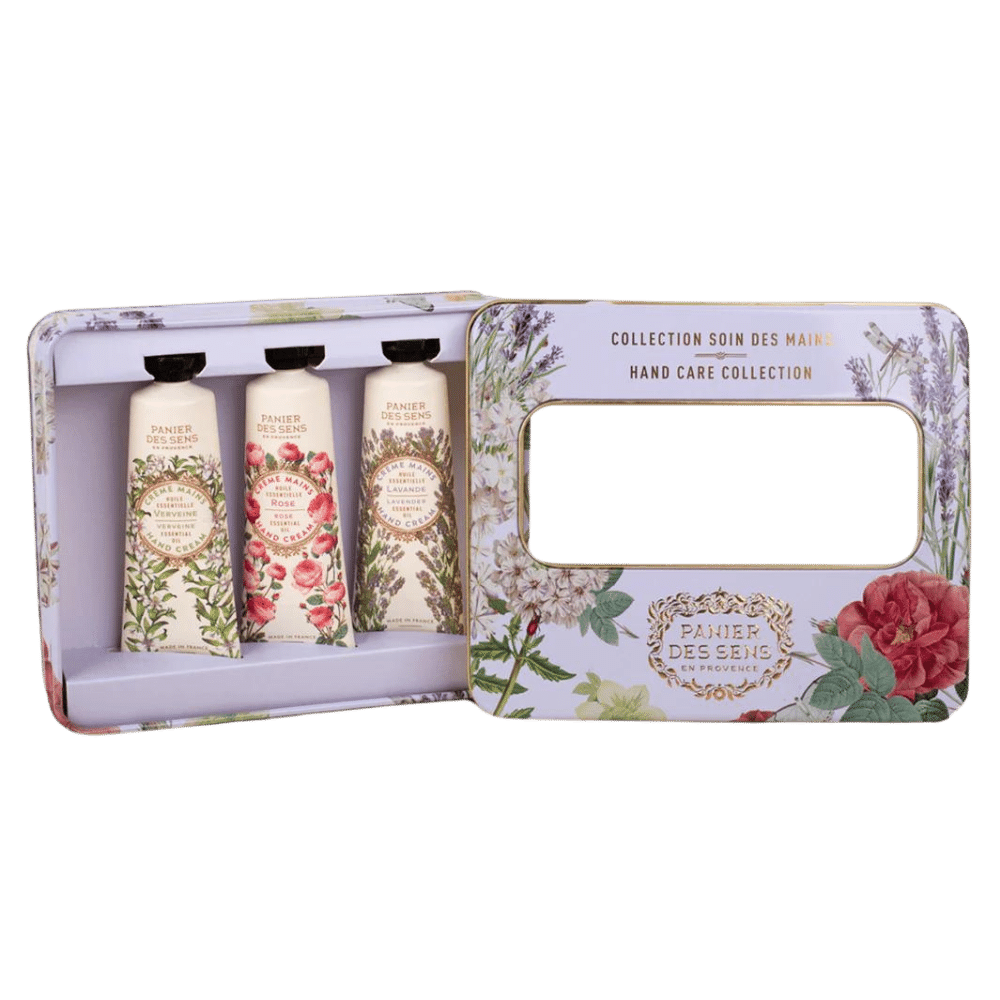 French Hand Care Lotion Gift Set - Verbena, Rose, Lavender