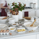 Juliska Berry & Thread Utensil Crock / Wine Cooler (White)