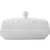 Juliska Berry & Thread Whitewash Butter Dish
