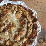 Juliska Berry & Thread Quiche Pie Dish - Whitewash