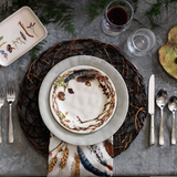Juliska Forest Walk Ceramic Party Plate (Set of 4)