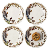 Juliska Forest Walk Ceramic Party Plate (Set of 4)