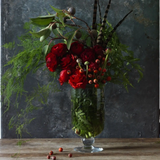 Juliska Berry & Thread Glass Hurricane - 15.75"