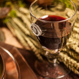 Juliska Berry & Thread Glass Footed Goblet