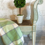 Real Preserved Boxwood Single Ball Topiary - 16"