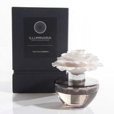 Illuminaria Porcelain Diffuser in Gray Bottle - Spanish Dahlia