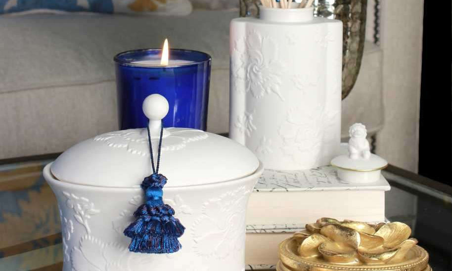 French Candles - Bleu et Blanc