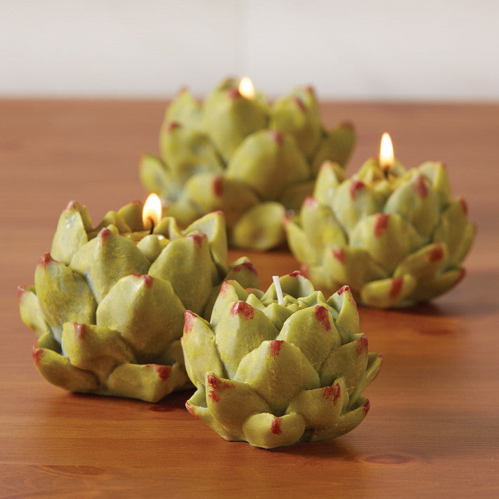 Artichoke Candles - Assorted Sizes - Small / Large